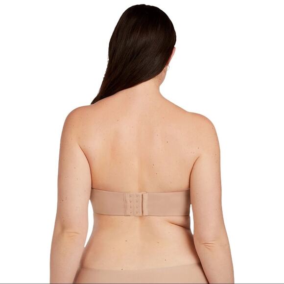 ThirdLove 24/7 Classic Strapless Bra In Taupe Size 32F - Picture 3 of 12